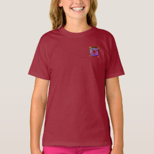 T-Shirt Mädchenstil und Design