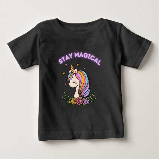 T - Shirt Magical Unicorn bleibe (Vorderseite)