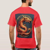 T - Shirt"Majestic Dragon T-Shirt (Rückseite)