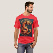 T - Shirt"Majestic Dragon T-Shirt (Vorne ganz)