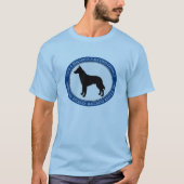 T - Shirt Malinois Rettungs-Logo (Vorderseite)