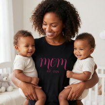 T-Shirt: Mama hat neues Familienmitglied begrüßt