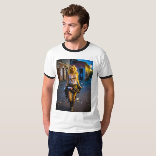 T Shirt man Shakira Kleidung (Vorne ganz)