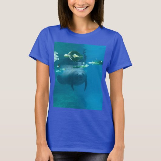 T-Shirt Manatee (Vorderseite)