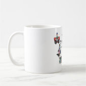 T-SHIRT Mann-Land-Mädchen-Stadt Kaffeetasse (Links)