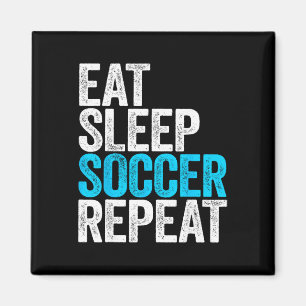 T-Shirt Männer Frauen Kinder Fußballliebhaber Esse Magnet