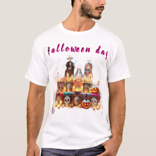 T-Shirt Männer Halloween-Party