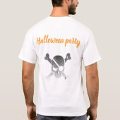 T-Shirt Männer Halloween-Party (Rückseite)