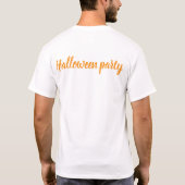 T-Shirt Männer Halloween-Party 2025 (Rückseite)