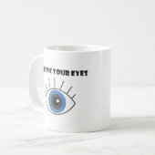 t Shirt Männer Logo Kaffeetasse (Vorderseite Links)