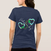 T - Shirt Marine Valentinstag (Rückseite)