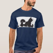 T - Shirt MARS die Marine der Männer (Vorderseite)