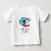 T-shirt MC „Future éleveuse des Einhorns " (Vorderseite)