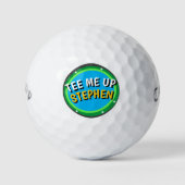 T-SHIRT ME PERSONALISIERT GOLFBALL (Vorderseite)
