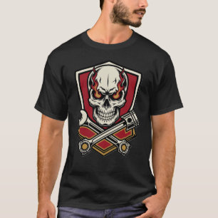 T-Shirt Mechanische Oberherrscher – Schädel Mechan