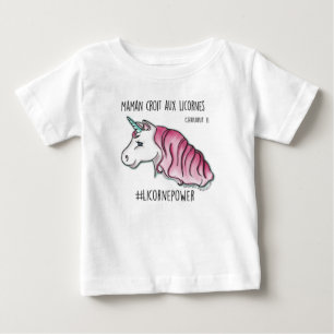 T-shirt „meine Mutter glaubt an die Einhörner