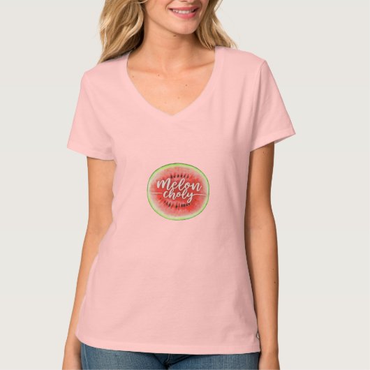 T - Shirt Melon-Choly: Ein Hochsommer (Vorderseite)