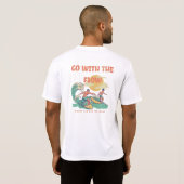 T-Shirt Men Energy Flow Lessons Learn (Schwarz voll)
