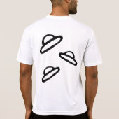 T - Shirt Men-Raumschiffe (Rückseite)