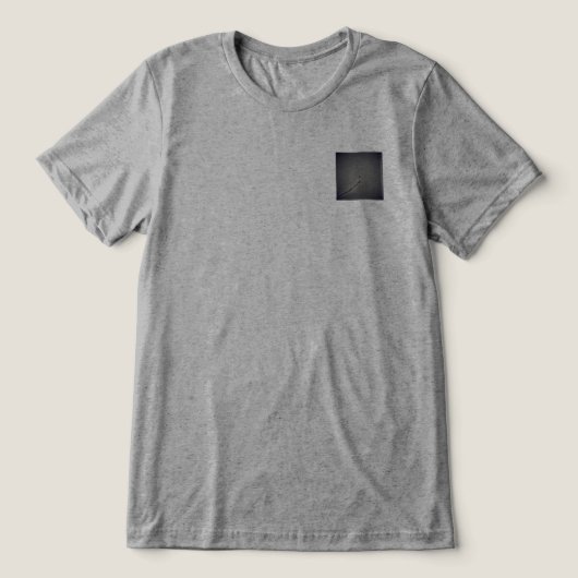 T - Shirt MENS BELLA TRI LIGHTENING DESIGN (Design Vorderseite)