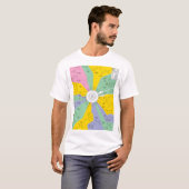 T - Shirt Men's GeneticCode Aminosäuren-Codons (Vorne ganz)