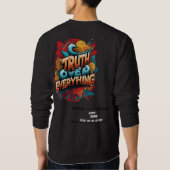 T-Shirt, Men's Hoodies Late Monkey–Honest Sinner (Rückseite)