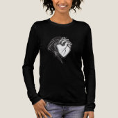 ❤️ T - Shirt "Menschliches Herz mit Herz" (Vorderseite)