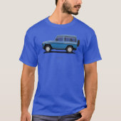 T - Shirt Mercedes 240 GD SWB (W460) Blue (Vorderseite)