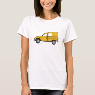 T-shirt met gele Citroën Acadiane
