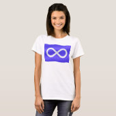T - Shirt Metis Metis Flag (Vorne ganz)