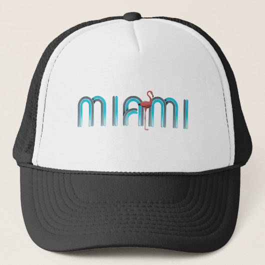 T-SHIRT Miami Truckerkappe (Vorderseite)