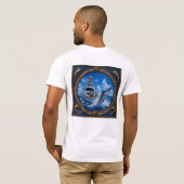 T-Shirt Midnight Blue Marlin (Schwarz voll)