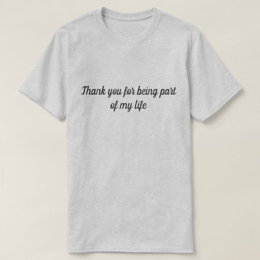 T - Shirt Minimalistischer Text | Funny Quote Shir (Design vorne)