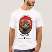 T Shirt mit Adlerdesign (Vorderseite)