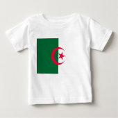 T - Shirt mit algerischer Flagge (Vorderseite)