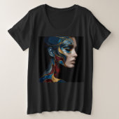 T - Shirt mit Art Expression 1 (Design vorne)