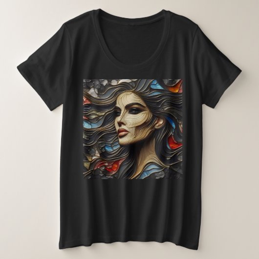 T - Shirt mit Art Expression 14 (Design vorne)