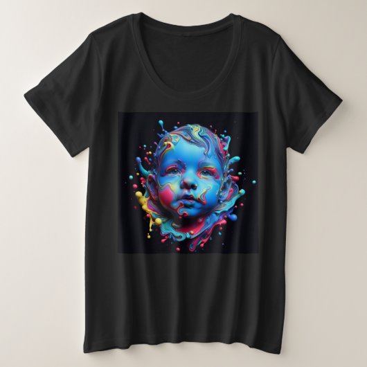 T - Shirt mit Art Expression 15 (Design vorne)
