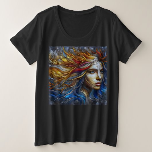 T - Shirt mit Art Expression 18 (Design vorne)