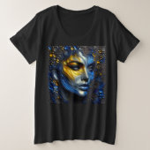 T - Shirt mit Art Expression 2 (Design vorne)