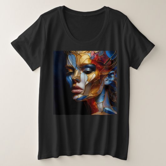 T - Shirt mit Art Expression 25 (Design vorne)