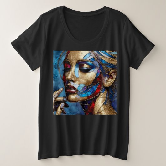 T - Shirt mit Art Expression 37 (Design vorne)