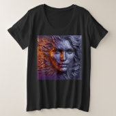 T - Shirt mit Art Expression 4 (Design vorne)