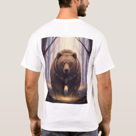 T-Shirt mit Bärengeist-Wächter