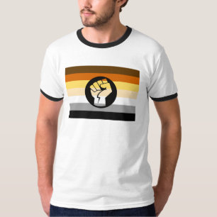 T-Shirt mit Bärenstolz-Widerstandsfahne
