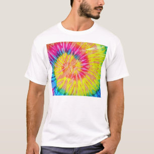 T-Shirt mit Batikdruck