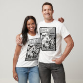 T-Shirt mit Black Cat-Comic aus den 1940ern (Unisex)