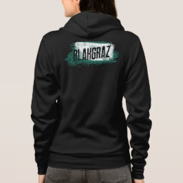 T - Shirt mit blakgraz-grün-weiß gestrichenen Pins