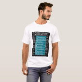 T-Shirt mit Blaupause-Design für professionelle In (Vorne ganz)