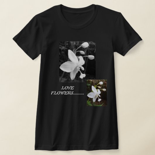 T - Shirt mit Blume für Naturliebhaber (Ablage )